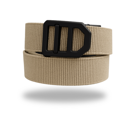 חגורה נשק ראצ'ט - קשיחות בנונית - המלצת המערכת - חום בהיר